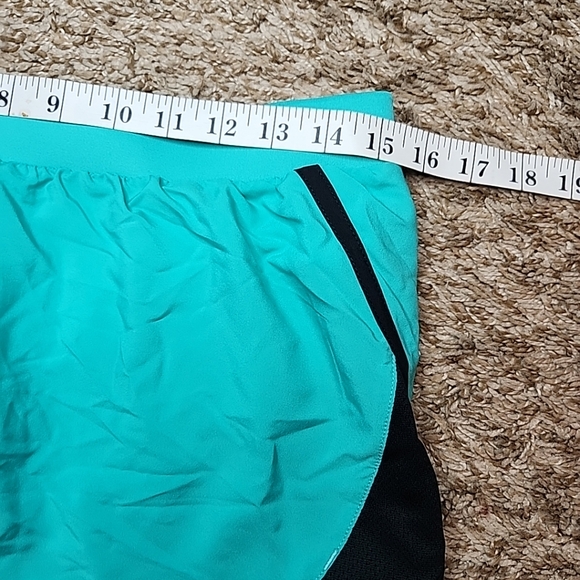 Under Armour Women's UA Fly-By 2.0 Shorts 1350196-369 Neptune/Black Running NEW - Picture 13 of 13